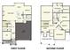 Detailed floor plan showcasing the layout of the first and second floors at 2522 Bear Mountain St, Lithonia, GA 30058