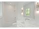 Classic bathroom features a marble vanity and tub at 27 Maddox Ne Dr, Atlanta, GA 30309