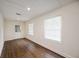 Finished basement with new floors, neutral paint, and access to the backyard at 3125 Cardinal Lake Cir, Duluth, GA 30096