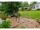 Private waterfront featuring a seating area, stone pathway, and access to the lake at 3125 Cardinal Lake Cir, Duluth, GA 30096