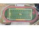 Aerial view of the Lithia Springs High School football field and track area at 2701 Montie Ct, Lithia Springs, GA 30122