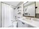 Stylish bathroom with a tub-shower, sleek vanity, and modern fixtures at 661 Auburn Ne Ave # 10, Atlanta, GA 30312