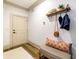 Entryway featuring a coat rack, bench, and neutral decor at 661 Auburn Ne Ave # 10, Atlanta, GA 30312