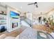 Inviting living room featuring a fireplace, hardwood floors, and an open floor plan to the kitchen at 661 Auburn Ne Ave # 10, Atlanta, GA 30312