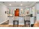 Stylish bar area features pendant lighting, granite counters, and seating at 2870 Redding Ne Rd, Atlanta, GA 30319