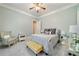 Bright bedroom with a cozy armchair, a comfortable bed, and a calming atmosphere at 2870 Redding Ne Rd, Atlanta, GA 30319