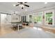 Bright game room with natural light, doors to the yard, and stylish design at 2870 Redding Ne Rd, Atlanta, GA 30319