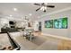 Spacious game room offers a pool table and ping pong for entertainment at 2870 Redding Ne Rd, Atlanta, GA 30319