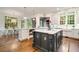 Bright kitchen with a large island, wooden floors, modern appliances, and great natural light at 2870 Redding Ne Rd, Atlanta, GA 30319