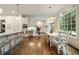 Bright and airy kitchen with a breakfast bar, stainless steel appliances, and hardwood floors at 2870 Redding Ne Rd, Atlanta, GA 30319