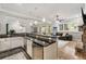 Open living space with a bar, fireplace, and seamless flow at 2870 Redding Ne Rd, Atlanta, GA 30319