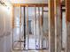 Bathroom under renovation with exposed framing at 4201 Hicks Rd, Austell, GA 30106