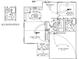 Detailed floor plan of the home featuring the kitchen, Gathering room, breakfast nook, and Primary bedroom at 457 Panhandle Pl, Hampton, GA 30228
