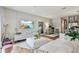 Open-concept living area showcasing a large sectional sofa and stylish television display at 560 Dutch Valley Ne Rd # 2207, Atlanta, GA 30324