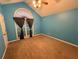 Bedroom with vaulted ceiling, neutral carpet, and large window at 608 Fairhaven Blvd, Stockbridge, GA 30281