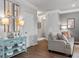 Comfortable living area with cozy seating and stylish decorations at 14 Jacobs Farm Ln # 7, Lawrenceville, GA 30045