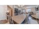 Inviting dining area connected to the living room, creating an open and airy space for gatherings and everyday living at 3080 Westpoint Cir, Snellville, GA 30078