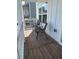 Cozy front porch featuring two chairs and a small table at 409 Ruths Blvd, Woodstock, GA 30188