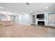Open-concept layout connecting the living room, kitchen, and dining area at 845 Lake Hollow Sw Blvd, Marietta, GA 30064