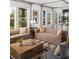 Stylish living room featuring modern sofas, natural light, and an open layout at 4815 Ramblewood Dr, Cumming, GA 30028