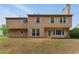 Spacious backyard provides a private outdoor retreat and potential for landscaping at 2154 Marne Nw Gln, Kennesaw, GA 30152