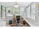 Sunlit home office space with a modern desk, chair, and ample natural light at 1303 Wingate Way, Atlanta, GA 30350