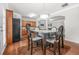 Open floor plan kitchen and dining area offering ample space, modern appliances, and seamless connectivity at 1622 Honeysuckle Path, Conyers, GA 30012