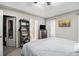 Spacious bedroom featuring a vaulted ceiling, closet, and neutral color palette at 251 Hunt Club Cir, Temple, GA 30179