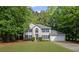 Charming two-story home with a well-manicured lawn, blue shutters and a two car garage at 3927 Collier Nw Trce, Kennesaw, GA 30144