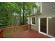 Wooden deck overlooking a grassy backyard at 4368 Heritage Glen Ct, Marietta, GA 30068