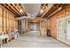 Large unfinished basement with exposed ceiling and concrete flooring, presenting an opportunity for personalized design at 5041 Corinault Nw Pl, Acworth, GA 30101