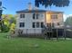 Spacious backyard with an expansive deck ideal for outdoor entertaining and leisure at 2785 Old Sewell Rd, Marietta, GA 30068