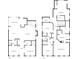 Complete floor plan showcasing both first and second floor layout at 2987 Jefferson St, Atlanta, GA 30341