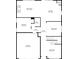 Main level floor plan showcasing the kitchen, Gathering room, and living spaces. Perfect layout for Gathering living at 3750 Sweeting St, Cumming, GA 30041