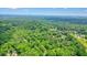 This aerial view reveals a neighborhood surrounded by verdant trees, creating a sense of privacy and natural beauty at 588 Benson Hurst Sw Dr, Mableton, GA 30126