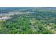 Expansive aerial view of a verdant neighborhood, showcasing its lush landscaping and community layout at 588 Benson Hurst Sw Dr, Mableton, GA 30126