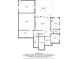 Basement floor plan with billiard room, study and storage at 2630 Weddington Ne Pl, Marietta, GA 30068