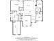 The second-floor layout has bedrooms, bathrooms and laundry room at 2630 Weddington Ne Pl, Marietta, GA 30068