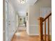 Bright entryway featuring hardwood floors and stairs at 4507 Reva Way, Marietta, GA 30066
