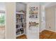 Well-organized pantry with adjustable wire shelving and ample storage space at 4507 Reva Way, Marietta, GA 30066