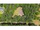Birds eye view of the home with expansive private lot, ideal for outdoor activities and serene living at 712 Honeysuckle Ln, Temple, GA 30179
