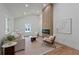 Bright living room with hardwood floors, fireplace, and stylish modern decor at 1363 Diamond Se Ave, Atlanta, GA 30316