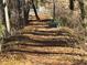 Landscaped walkway through trees with lush foliage at 1053 Allgood Rd, Stone Mountain, GA 30083