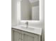 Modern bathroom with sleek vanity, stylish lighting, and minimalist design at 3485 Walnut Rdg, Atlanta, GA 30349