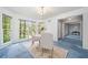 Bright breakfast nook featuring natural light, a table for two, and access to the main living area at 3 Maplelake Dr, Acworth, GA 30101