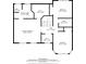 Third floor plan features a spacious primary bedroom, two secondary bedrooms and ample closet space at 3 Maplelake Dr, Acworth, GA 30101