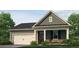 Charming single-Gathering home featuring a two-car garage, a welcoming front porch, and manicured landscaping at 3933 Fairhaven Rd, Lithia Springs, GA 30122