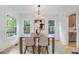 Inviting dining area with natural light, and an open floor plan at 1227 Epworth Sw St, Atlanta, GA 30310
