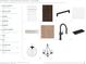 Kitchen selections featuring Diamond Vibe cabinets, Silestone countertop, and Kohler faucet at 918 Keystone Dr, Woodstock, GA 30188
