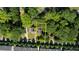 Aerial view highlighting the property's location within a tree-lined neighborhood at 1149 Avondale Se Ave, Atlanta, GA 30312